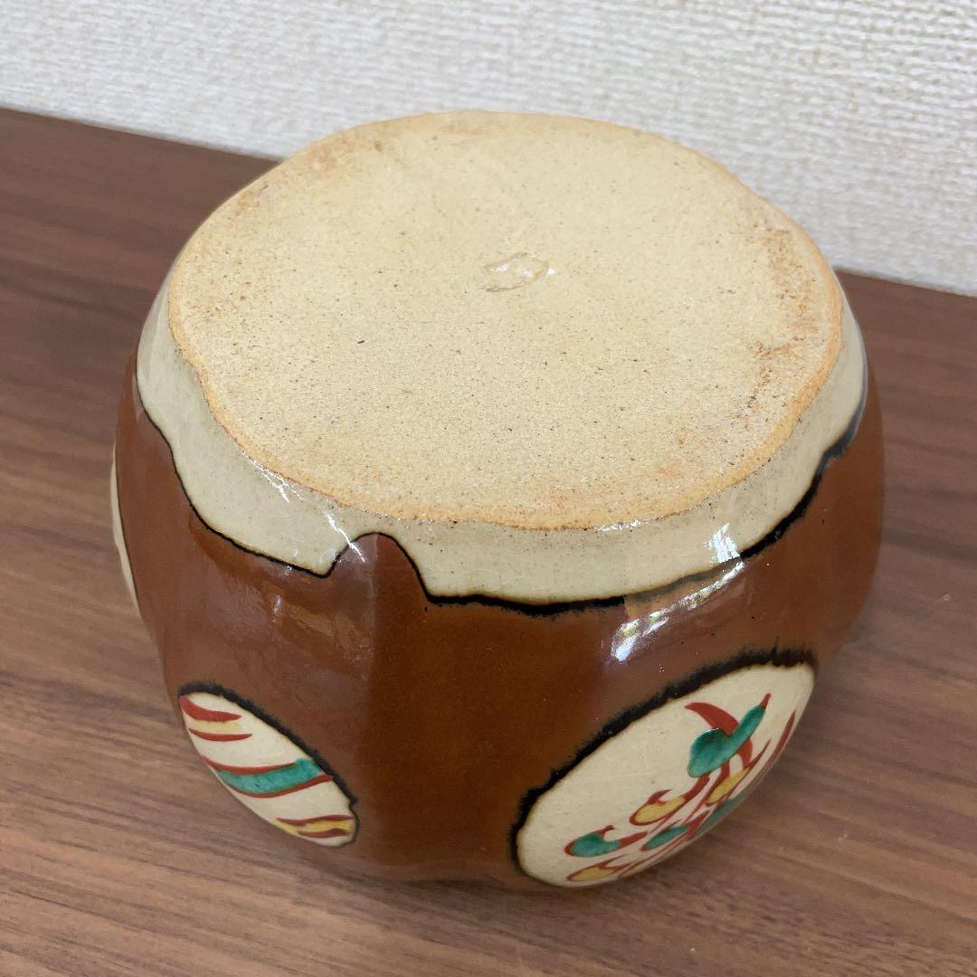 【人間国宝】島岡達三 赤繪灰皿