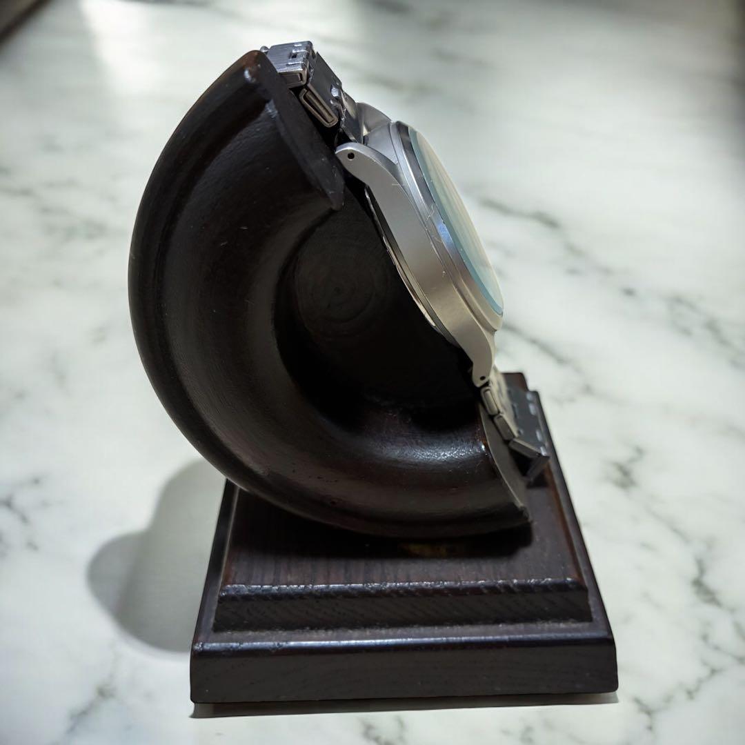 東京ディズニーランド SEIKOコラボ 夜光文字盤ミッキー 腕時計 シルバー