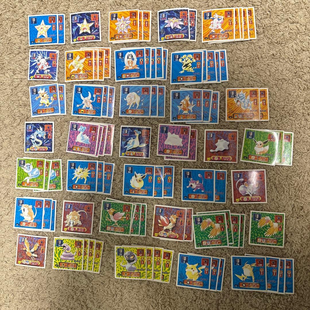 ポケモン　最強シール烈伝　アマダ　まとめ売り