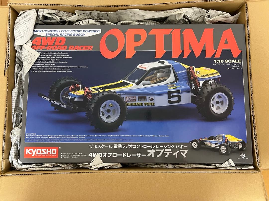 【新品・未開封】オプティマ 京商 OPTIMA 1/10スケール ラジコン