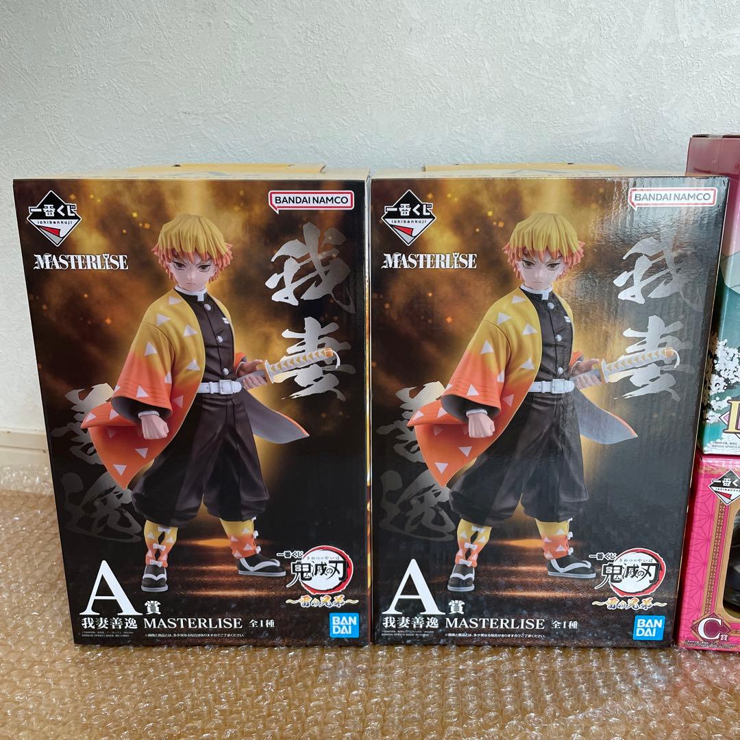鬼滅の刃　竈門禰豆子　善逸　まとめ売り　フィギュア　一番くじ