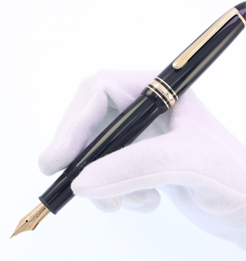 MONTBLANC モンブランマイスターシュテュック #146 14K全金/EF