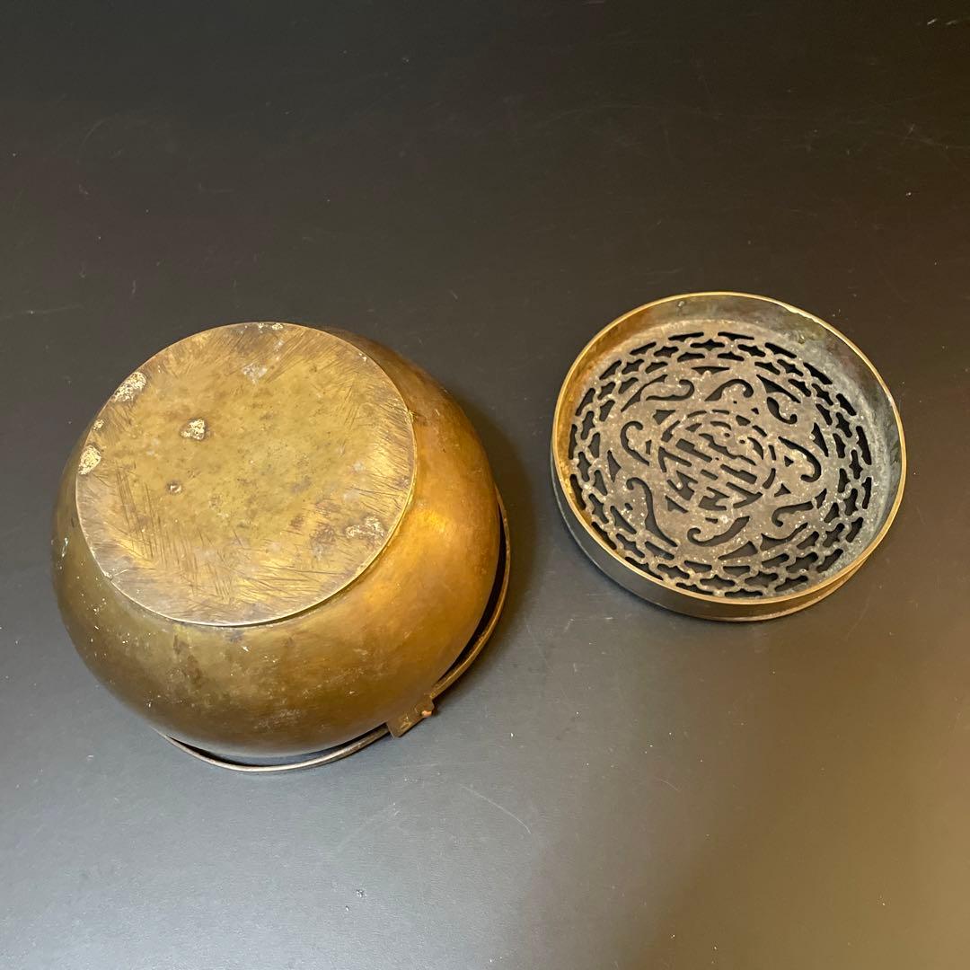 李朝　古銅　香炉　１７９６年製