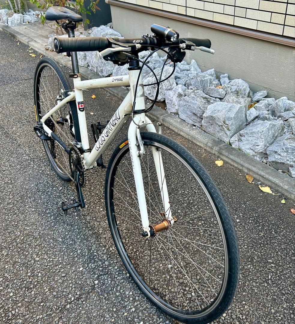 ルイガノ シャッセ 700c ホワイト 引き取り限定
