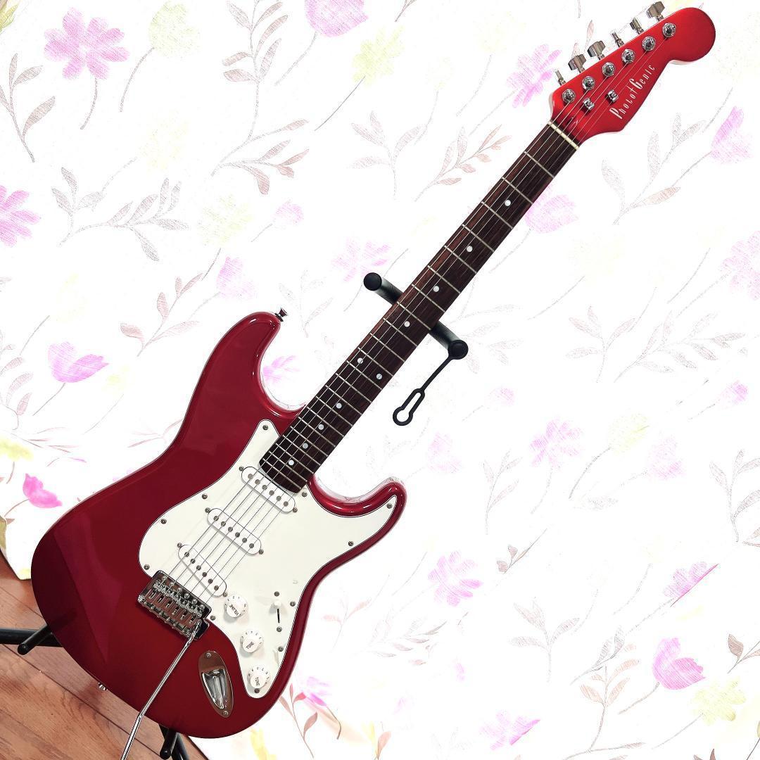 Photogenic ギター 赤 　フォトジェニック　レッド　マッチングヘッド