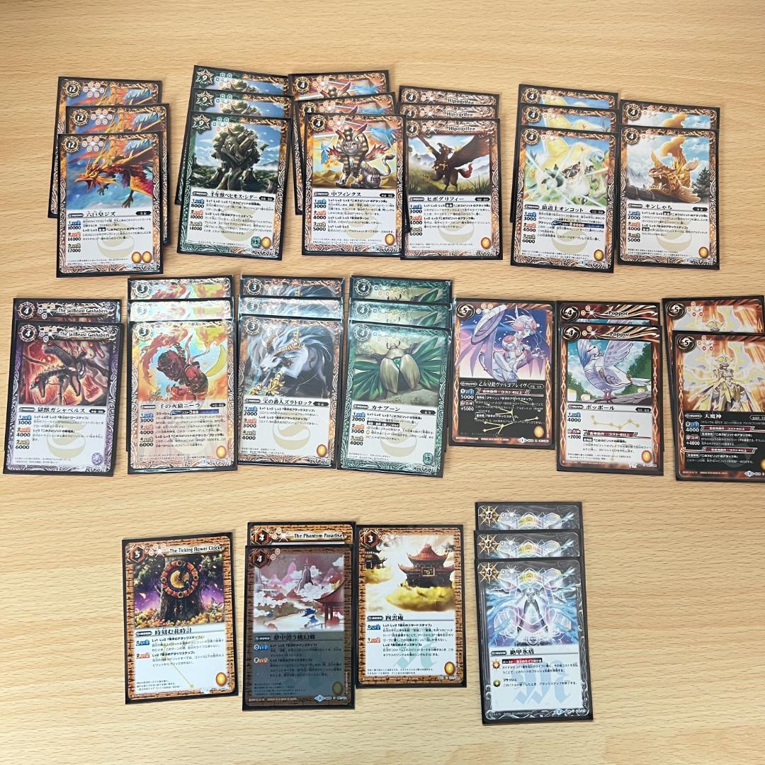 【即購入大歓迎】バトルスピリッツ 引退 まとめ売り デッキx9点 デッキパーツ