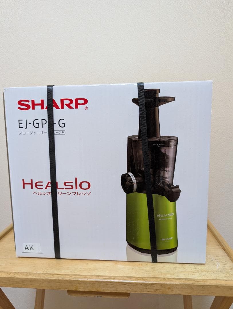 SHARP HEALSIO ジューサー EJ-GP1-G