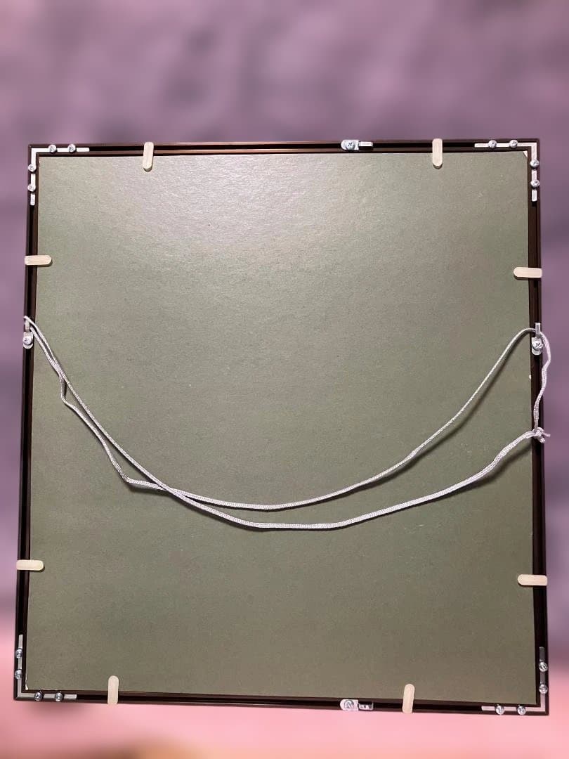 【肉筆 真作】はらたいら 直筆 サイン色紙 即興地元ネタイラスト額装品 漫画家