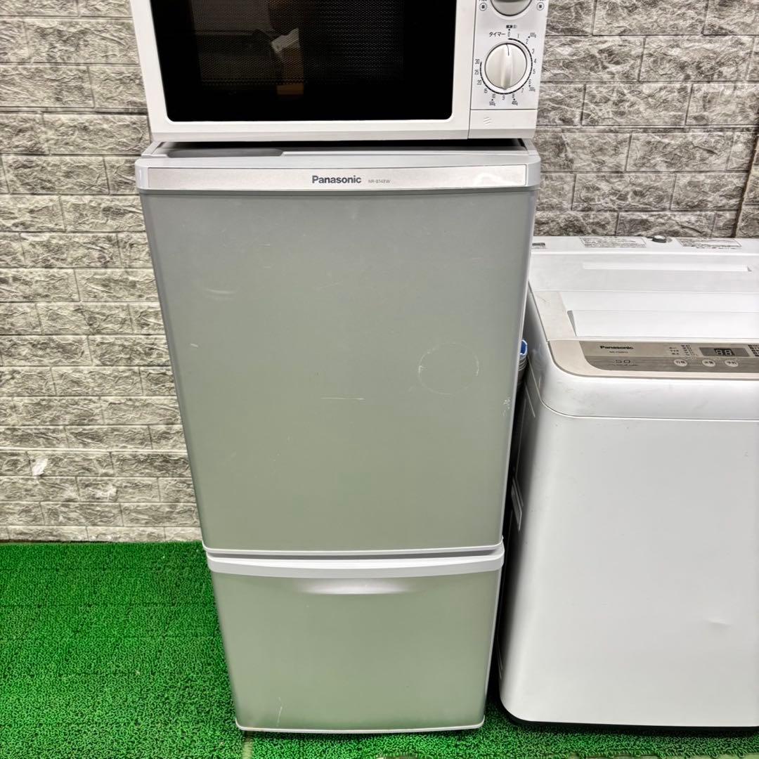 671 Panasonic 冷蔵庫　洗濯機　電子レンジセット　小型　一人暮らし