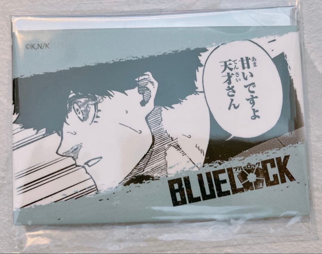 ブルーロック　ブルロ　二子　スクエア缶バッジ　プリンセスカフェ　缶バッジ