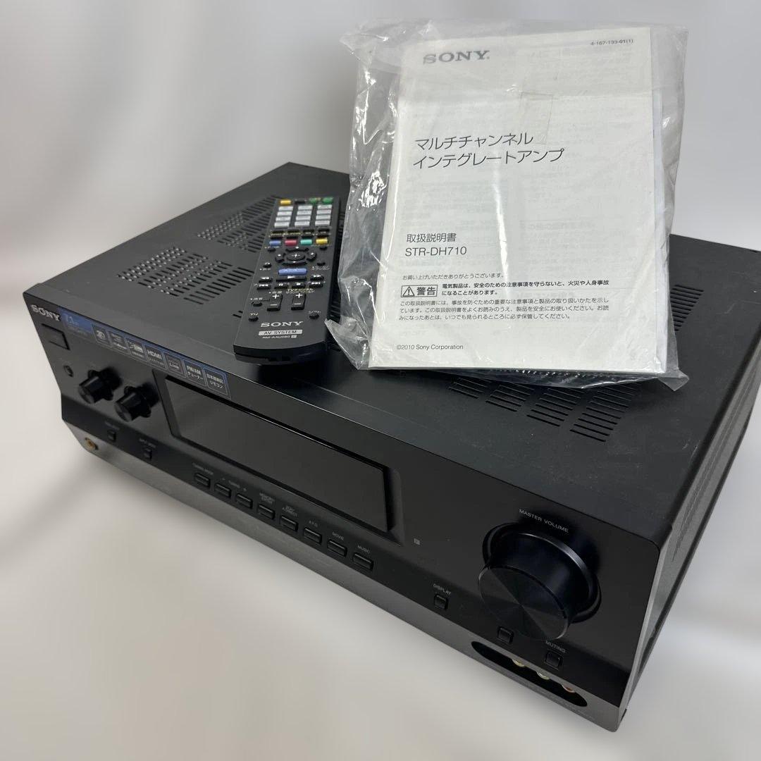 SONY STR-DH710 7.1ch AVアンプ リモコン付2010年製