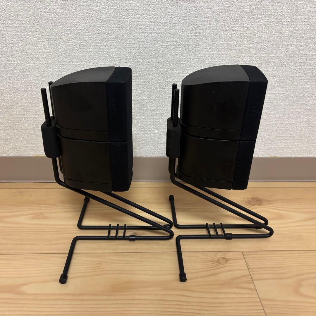 【美品】BOSE ダブルキューブ サテライトスピーカー スタンド付
