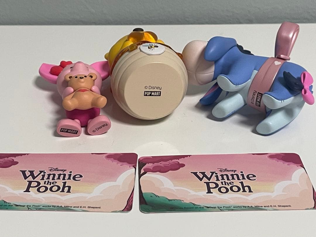 ポップマート　ディズニーキャラクター　プーさん ピグレット イーヨー　セット