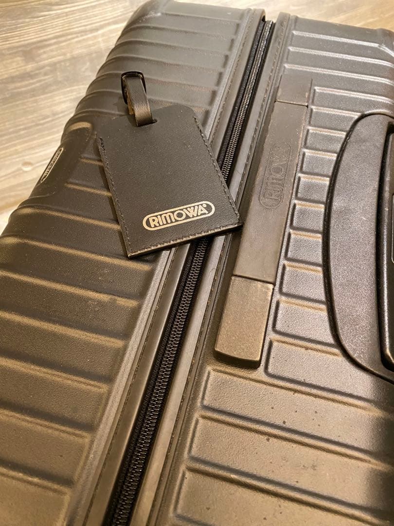 廃盤・希少モデル 旧ロゴRIMOWA SALSAマットブラック 4輪
