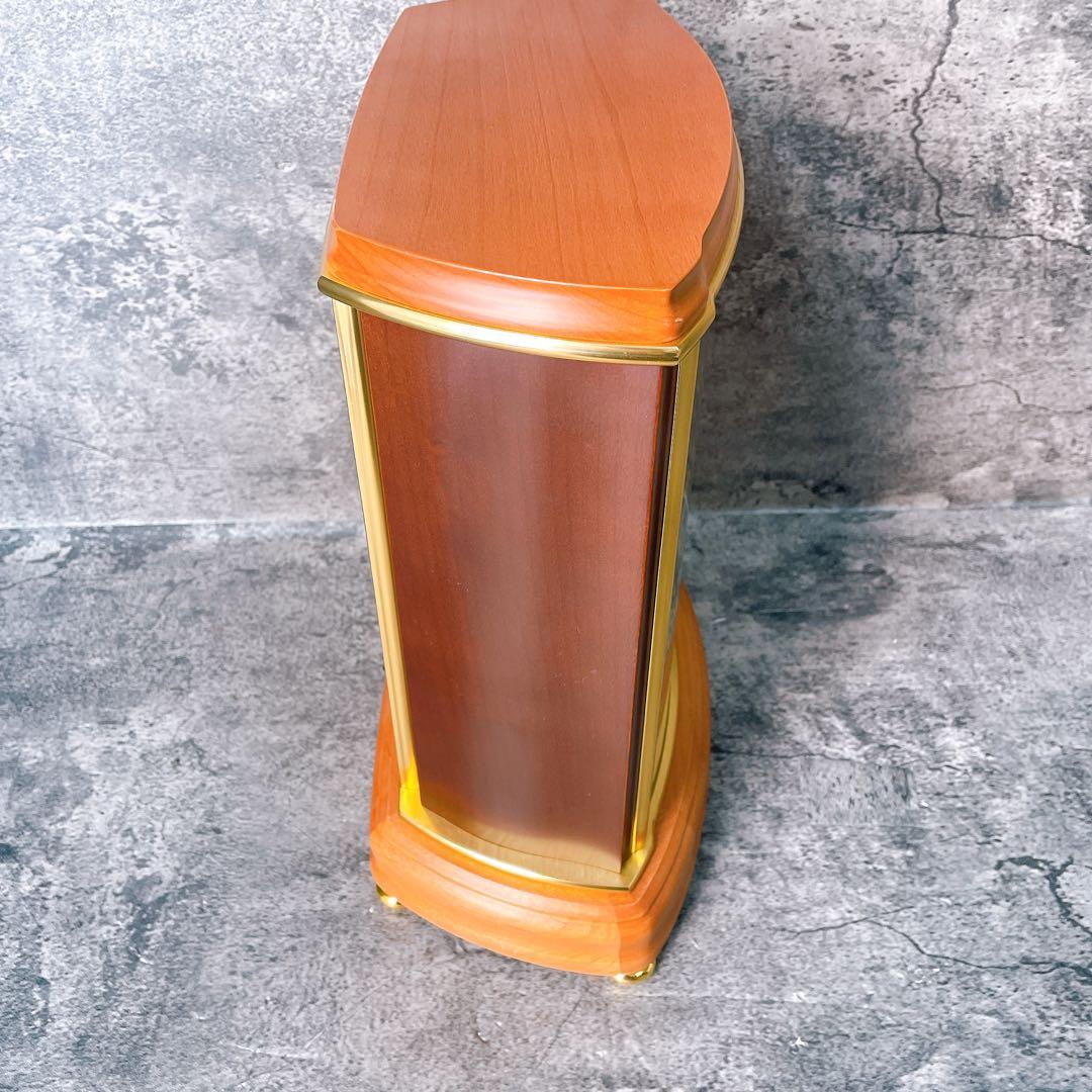 【希少美品】SEIKO エンブレム HW806B 置時計　セイコー　定価14万