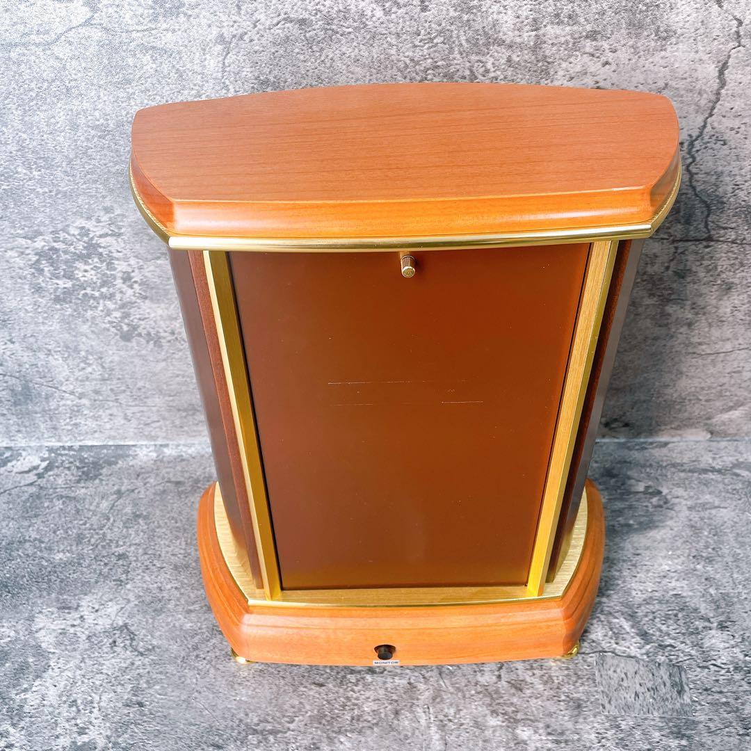 【希少美品】SEIKO エンブレム HW806B 置時計　セイコー　定価14万