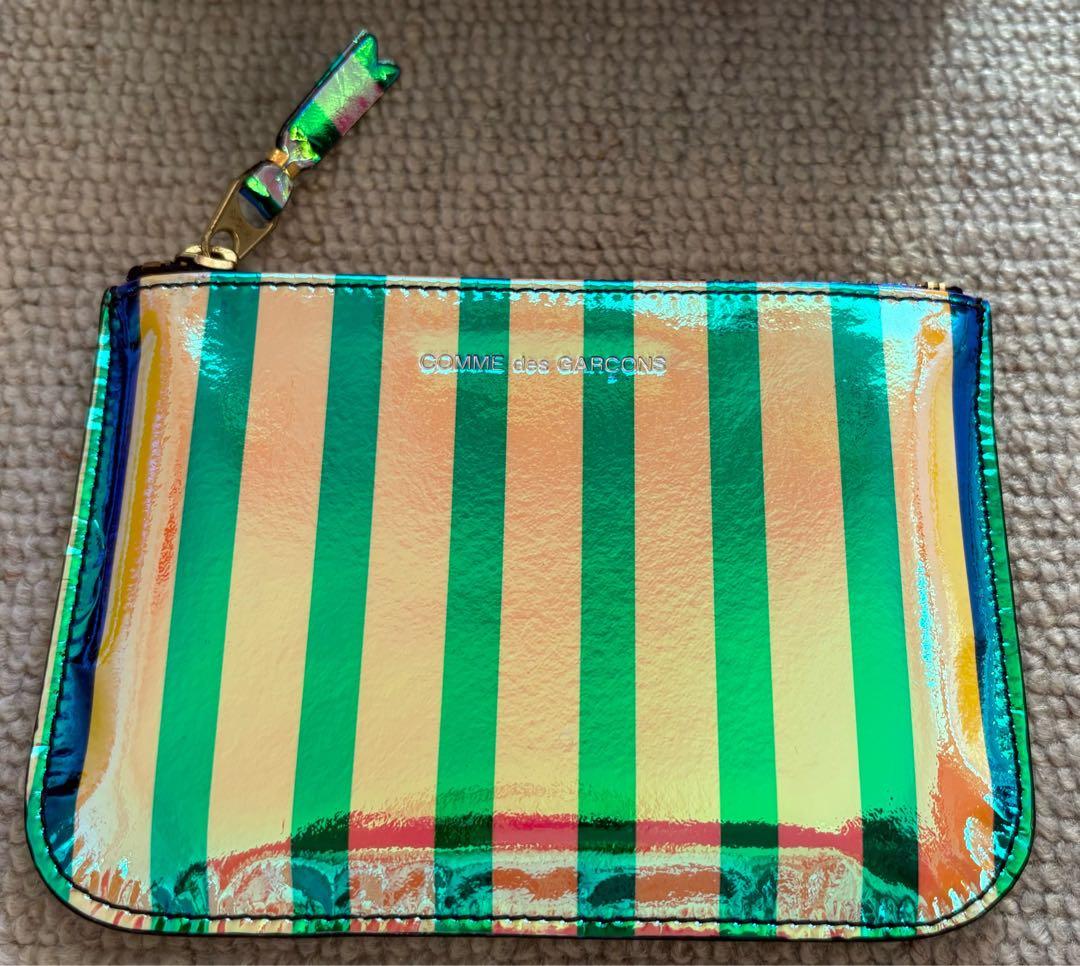 新品未使用 COMME des GARÇONS ストライプ ケース