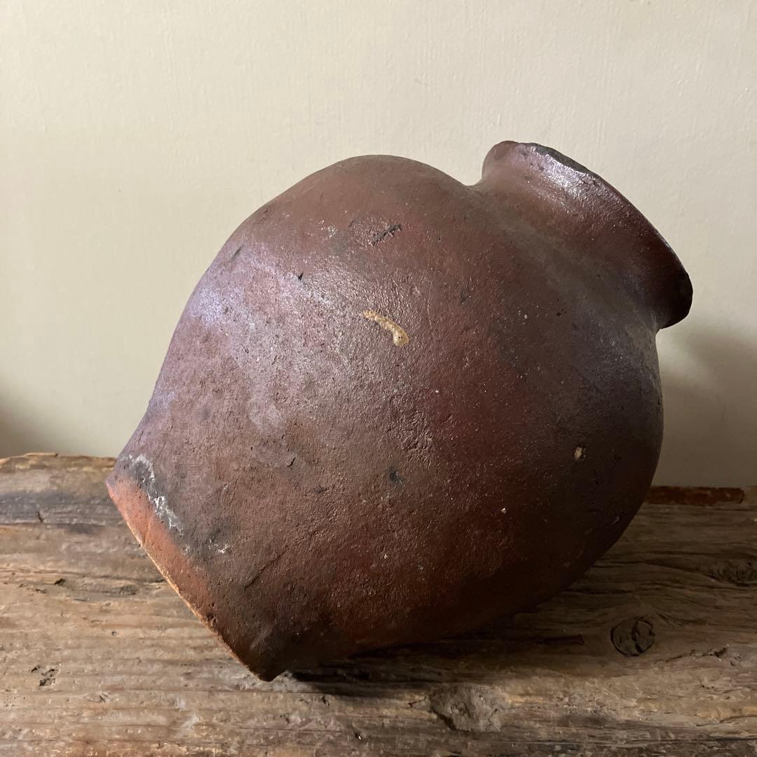 古常滑破れ壷　室町時代　古丹波　古備前　花器　大久保裕司　秦秀雄　白洲正子　李朝