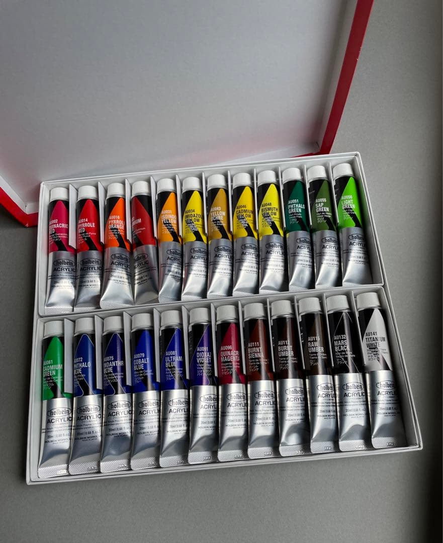 ホルベインアクリリックカラー[ヘビーボディ]holbein ACRYLIC24