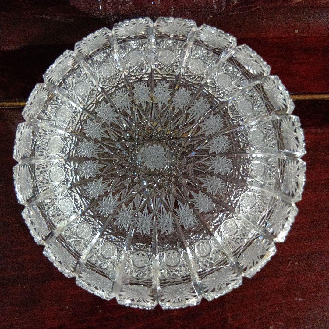 ボヘミアグラス 24% 灰皿、小物入れ