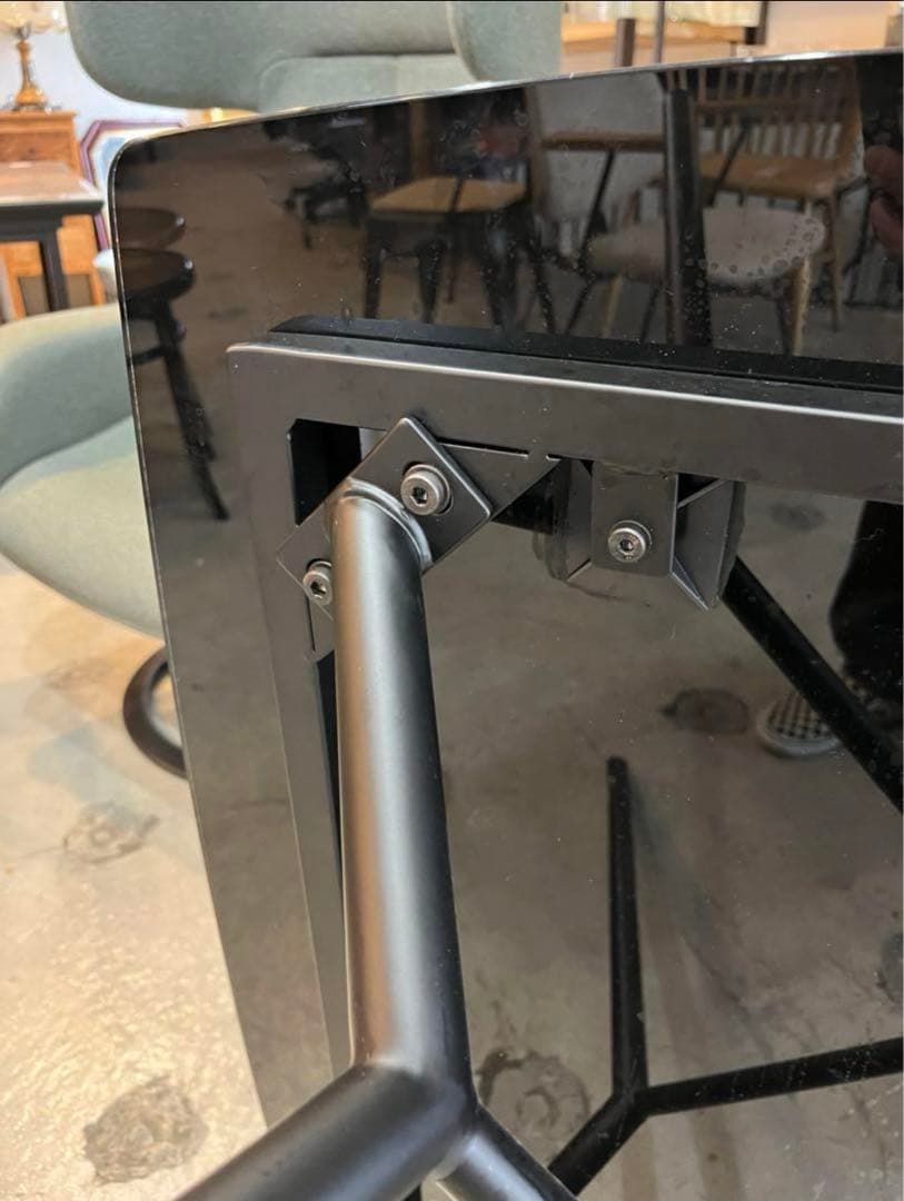 ダイニングテーブル　セラミック　スチール　最終値下げ