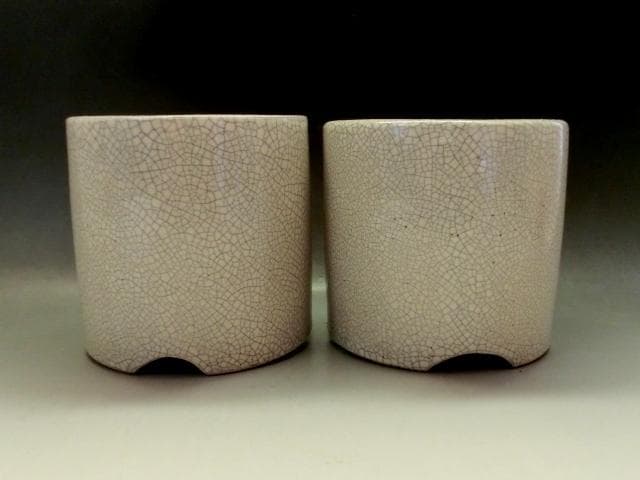 火入れ■手あぶり 小火鉢 火器 京楽 1対 2客 古民具 時代物 骨董品■