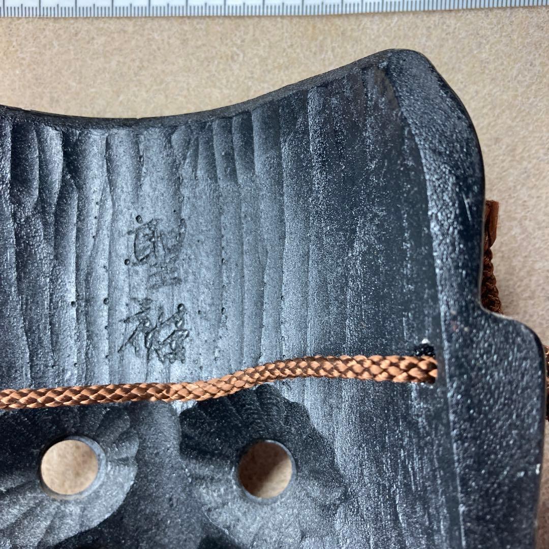 神楽面　木彫り