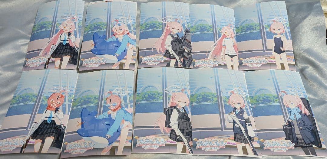 ブルアカふぇす お写真いいですか？　ホシノ 10種セット