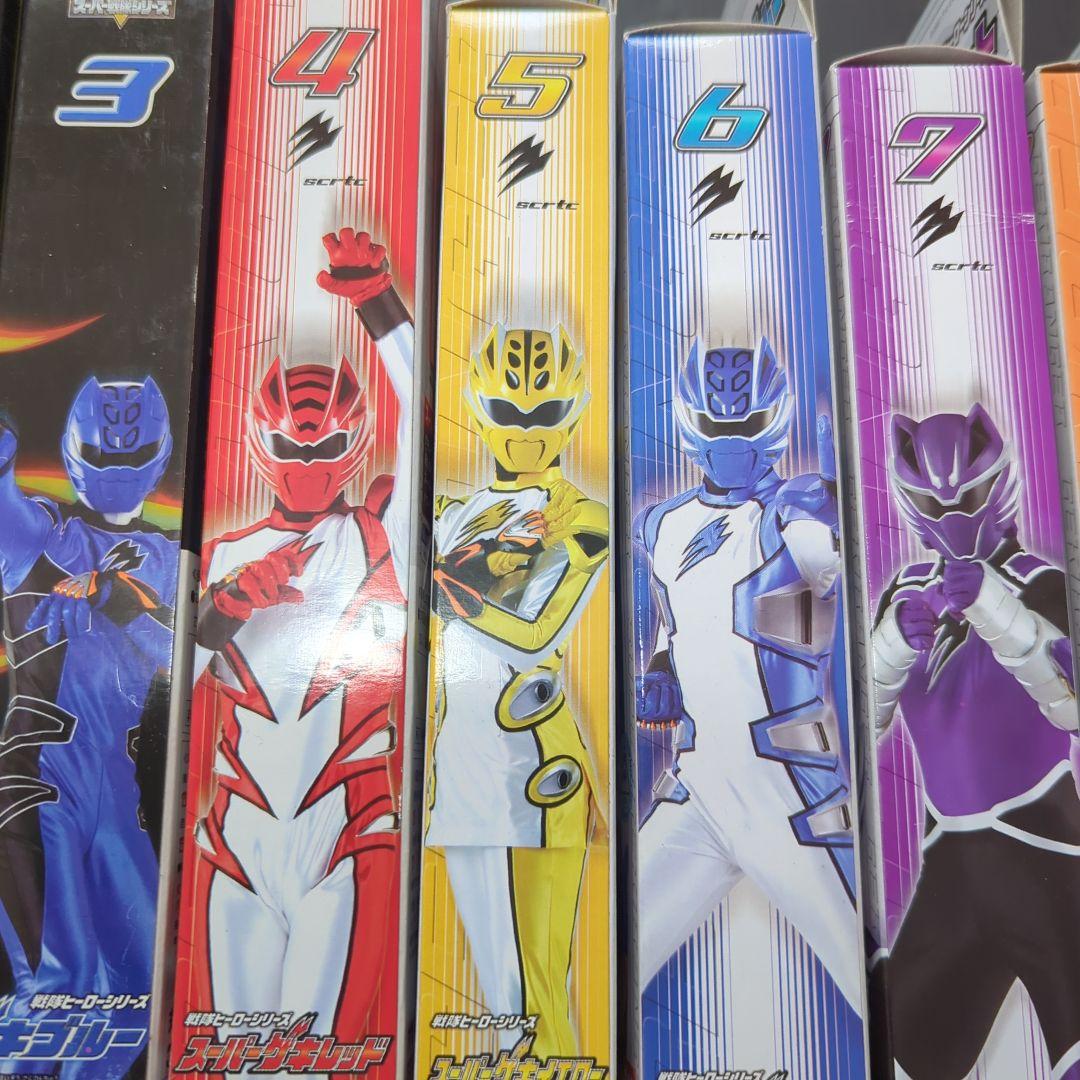 【未開封.未使用】ゲキレンジャー　ソフビセット