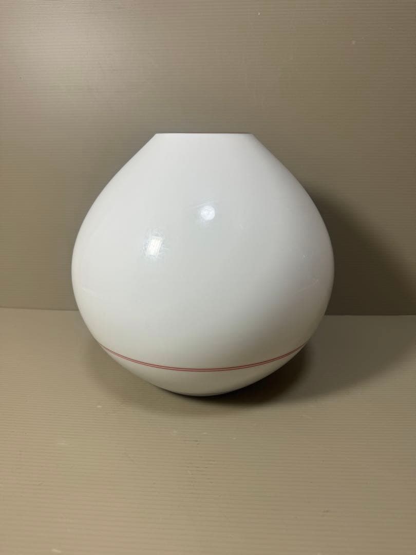 2152 香蘭社　木瓜の花　花瓶　金彩