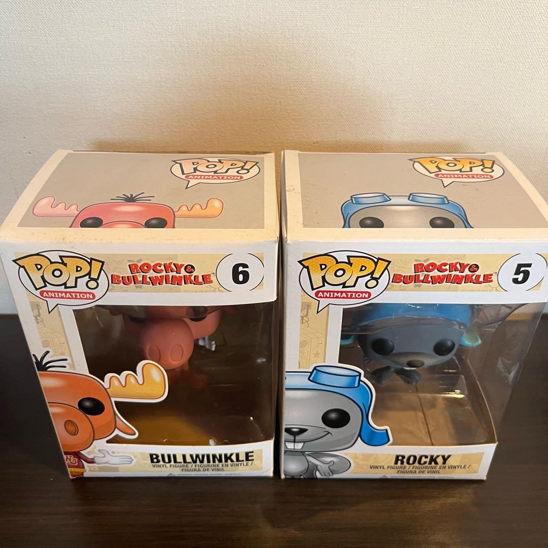Funko Pop ロッキー&ブルウィンクル　ユニバ