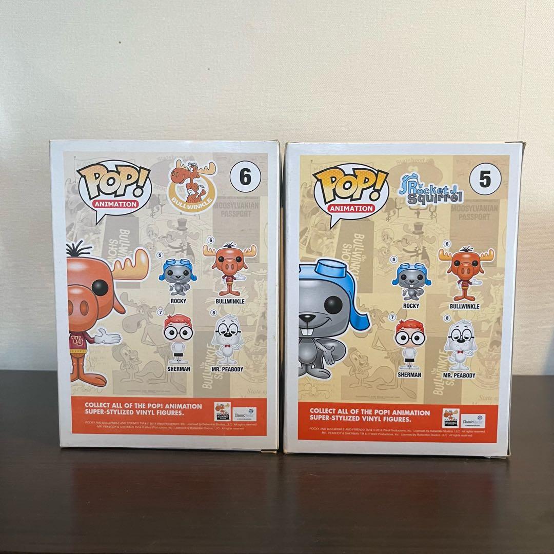 Funko Pop ロッキー&ブルウィンクル　ユニバ