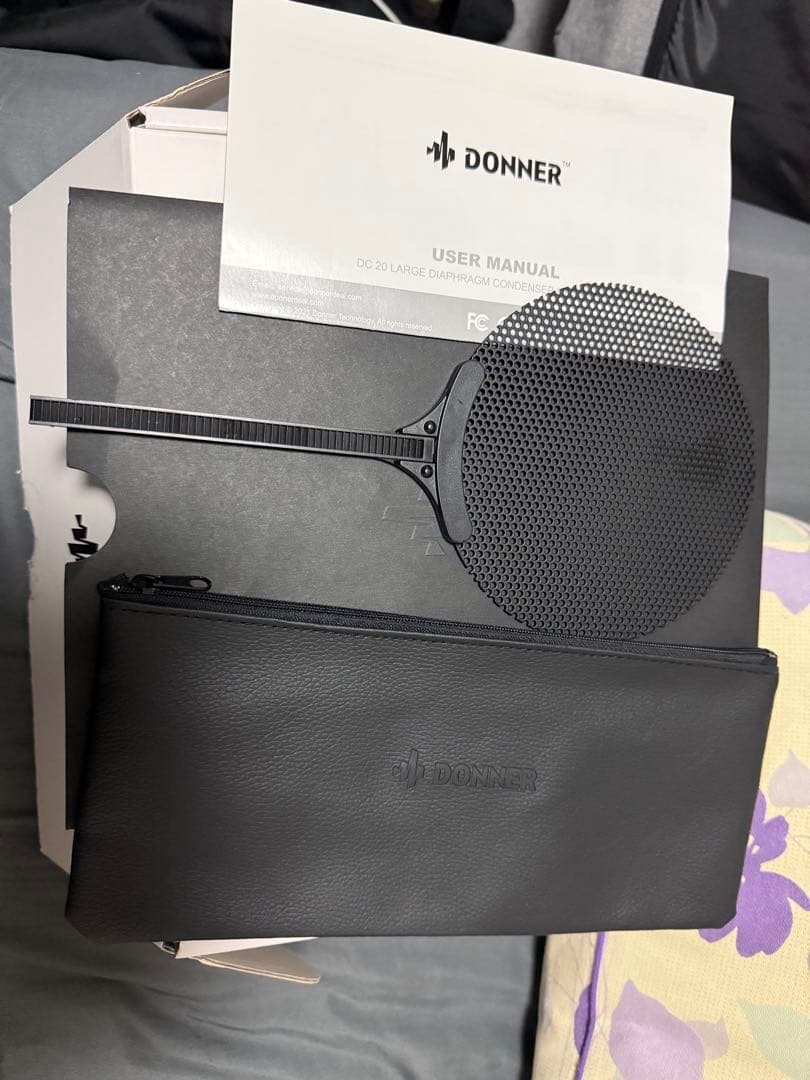 DONNER DC-20 大型ダイアフラムコンデンサーマイク