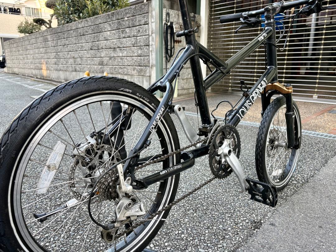 ま*o様 ルイガノ LGS-MV5 DEORE シュワルベバリ山タイヤ シマノデ