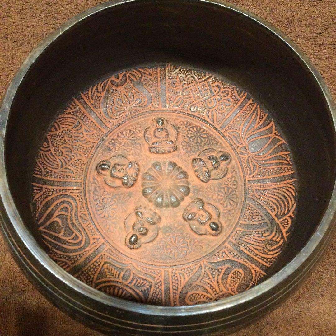チベット産 シンギングボウル ネガティブマインド ブラックマジック避け用 2