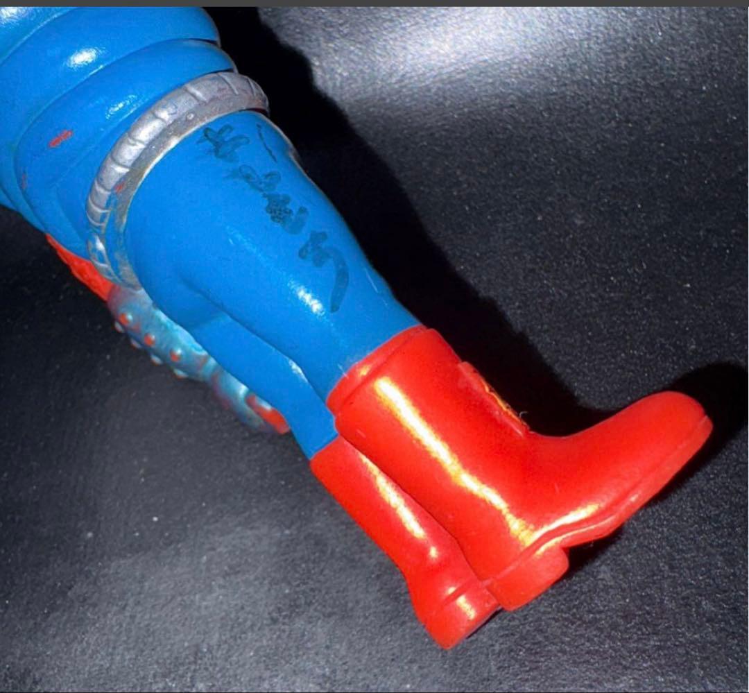 ソフビ当時物アクマイザー3 タカトク 昭和レトロ ザビタンイビルガブラ石森章太郎