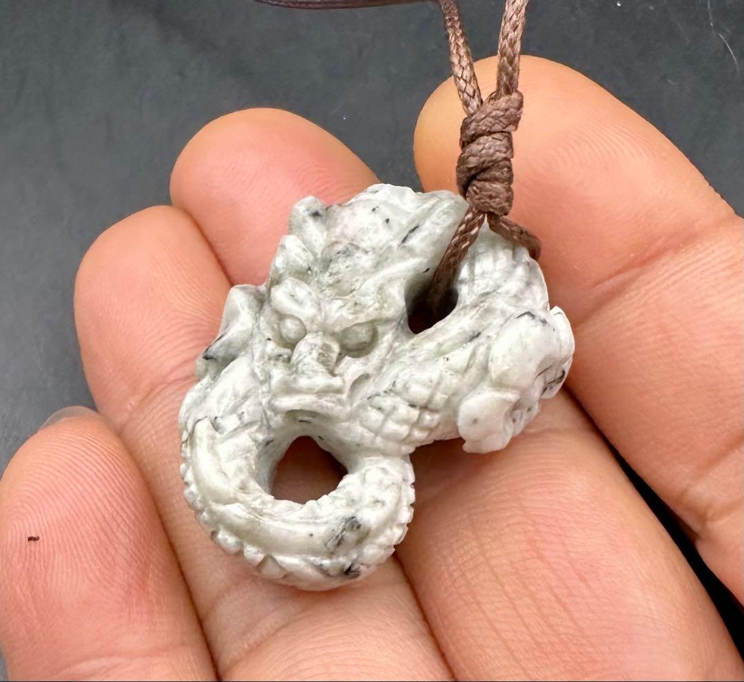 2025.3.28桜花神龍御守り　糸魚川花翡翠