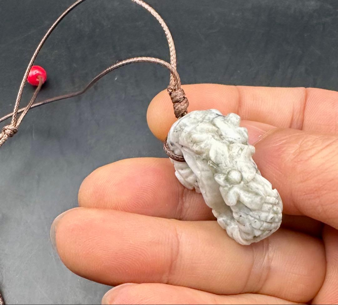 2025.3.28桜花神龍御守り　糸魚川花翡翠