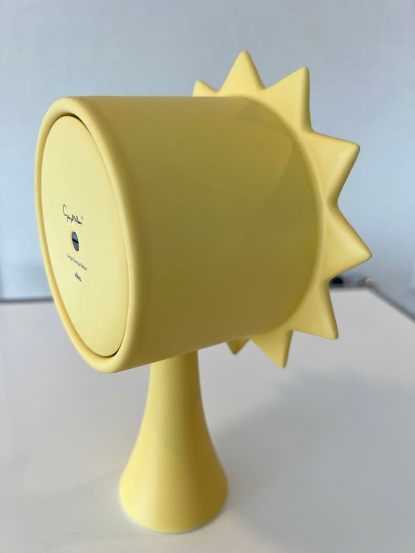 Vitra:Ceramic Clocks(セラミック クロック)イエロー 置時計