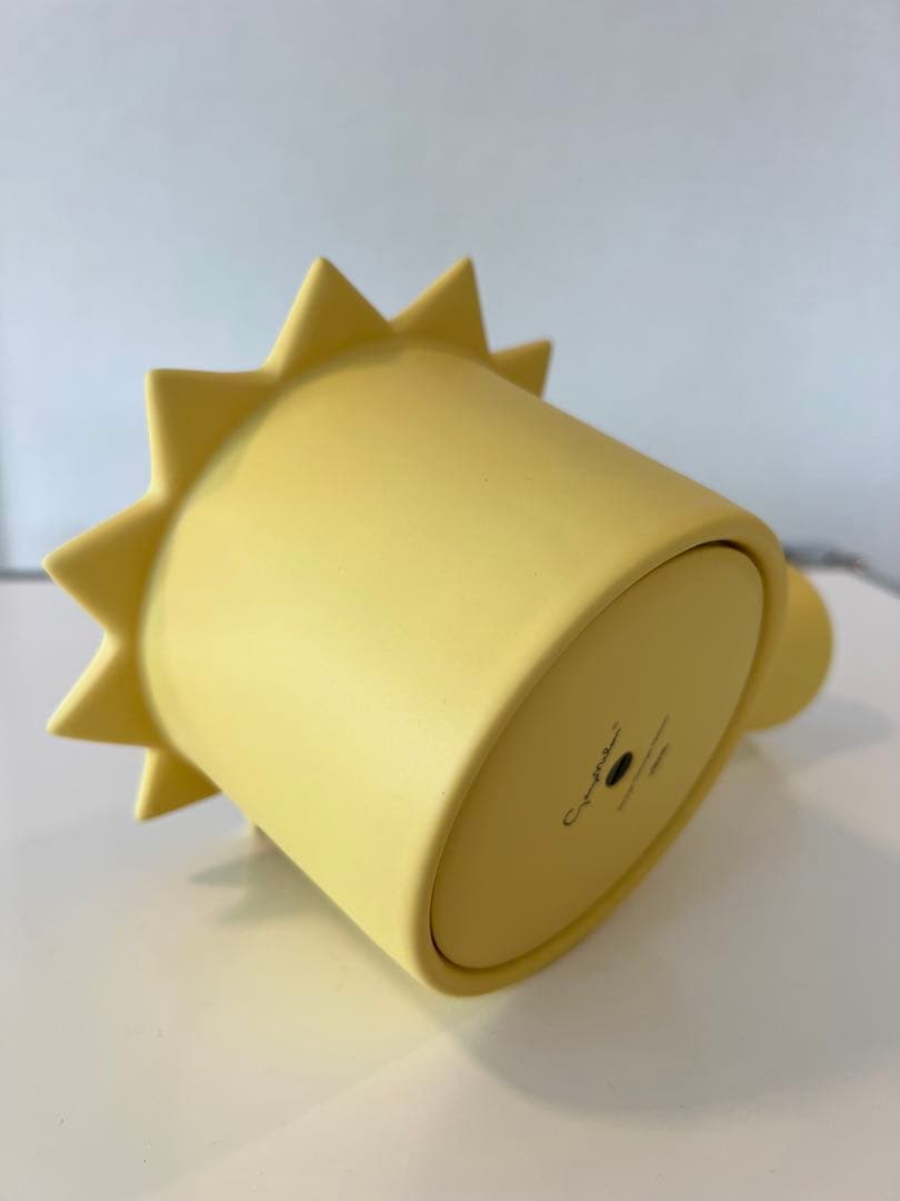 Vitra:Ceramic Clocks(セラミック クロック)イエロー 置時計