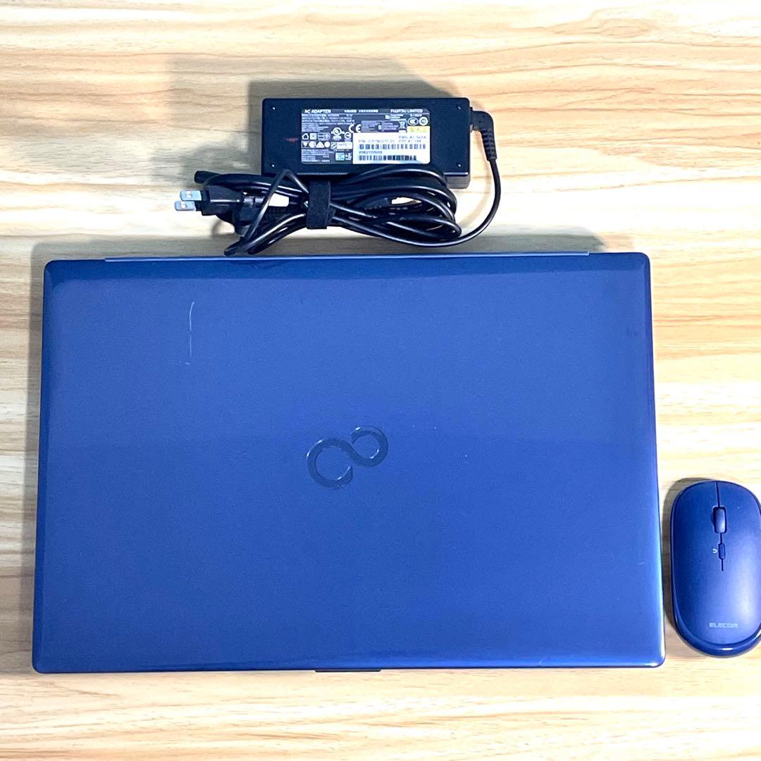 富士通 LIFEBOOK/Ryzen7/16GB/SSD512GB/ブルーレイ