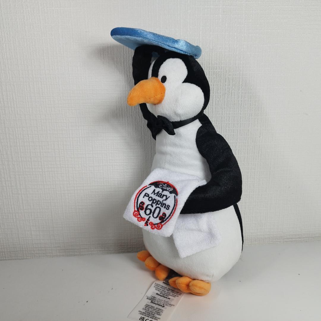 メリーポピンズ 60周年 ペンギンウェイター ぬいぐるみ 新品 人形 h996