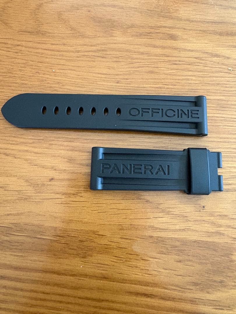 PANERAI ラバーベルト ブラック