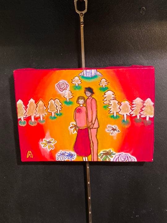 【アクリル画】商品名　「ラブソング」未使用品　限定品