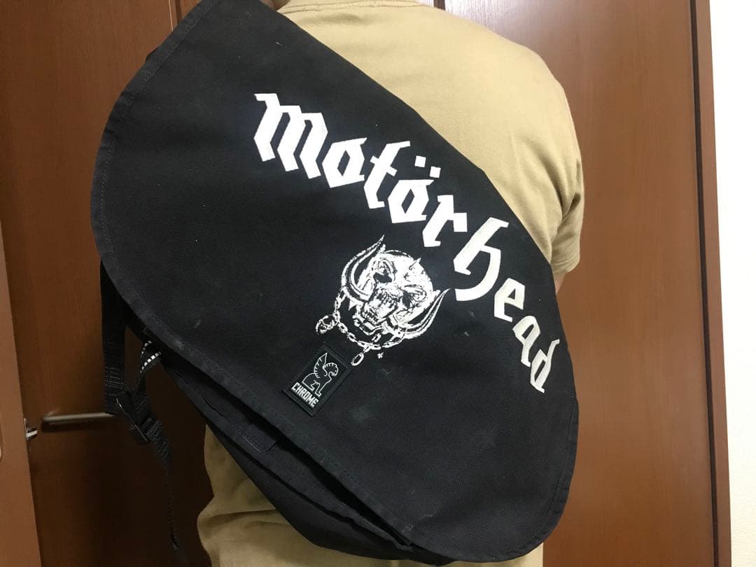 chrome Motörhead メッセンジャーバッグ 黒