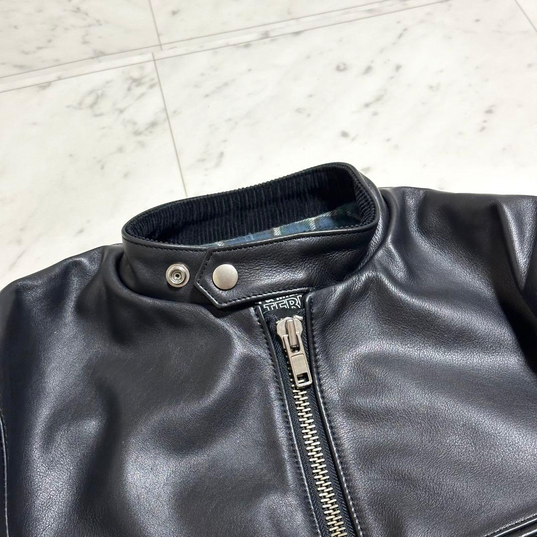 美品 ヒステリックグラマー RAZOR BLADE LOGO ワッペンライダース