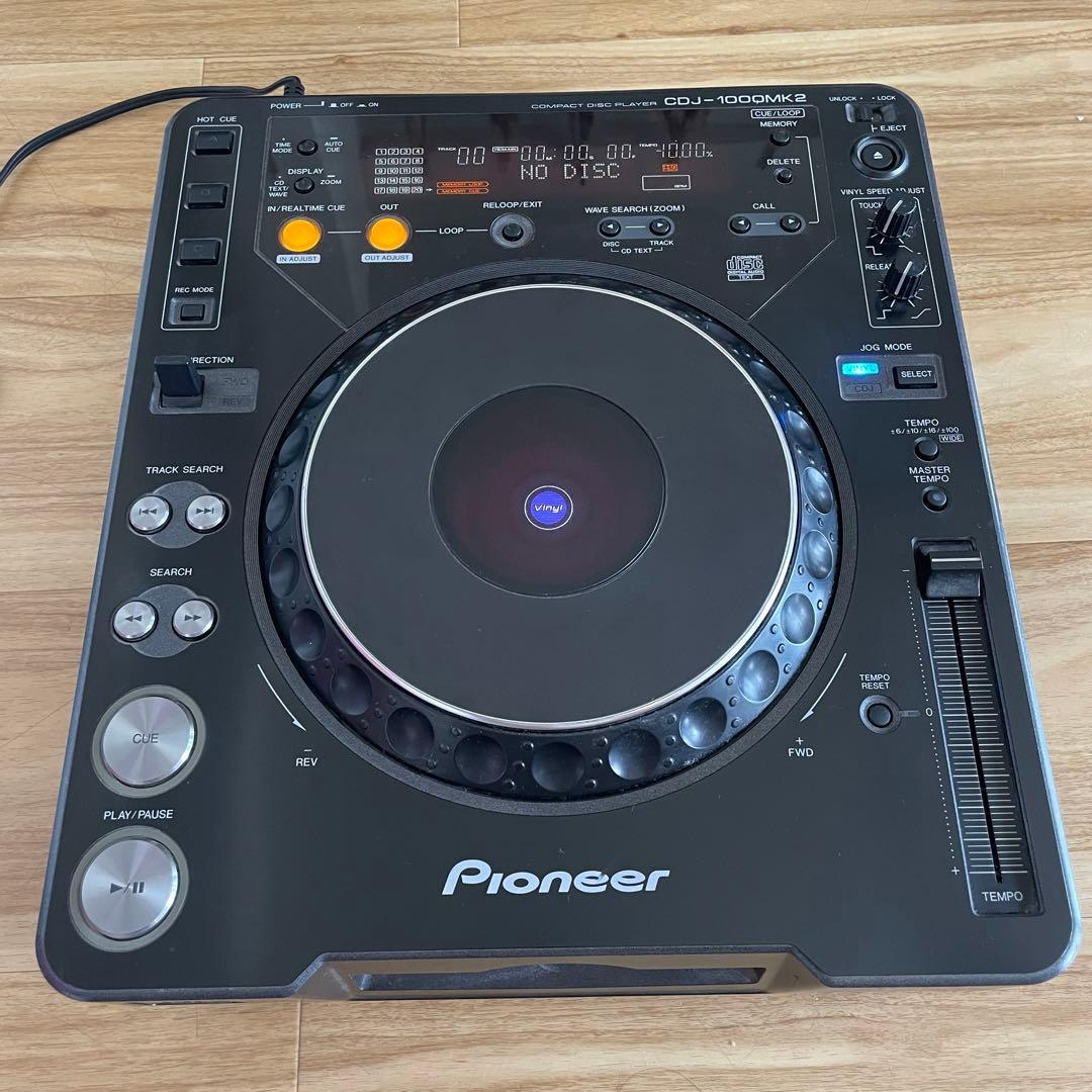 Pioneer CDJ-1000MK2 ブラック