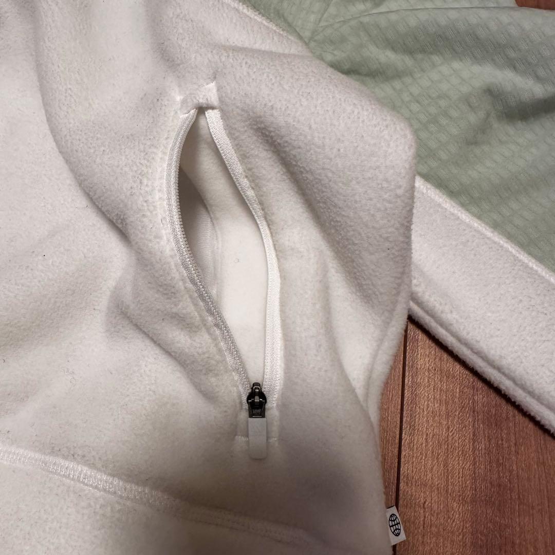 クロップド丈　長袖　フリース　ストレッチ　スカート　セットアップ　XS 秋冬