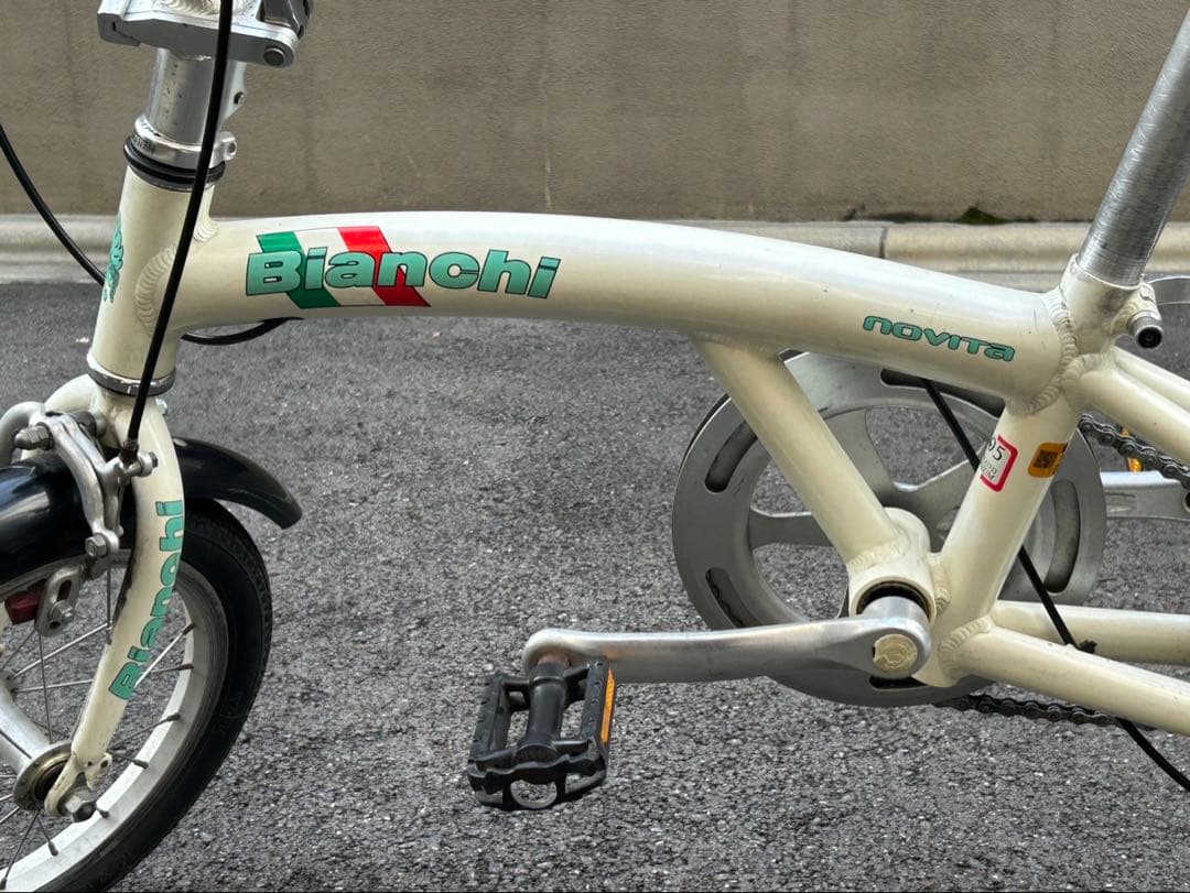 ビアンキ　折り畳み自転車　ノビータ　ミニベロ　14インチ