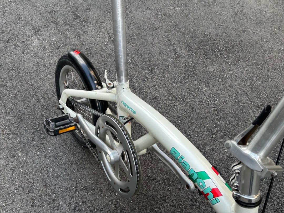 ビアンキ　折り畳み自転車　ノビータ　ミニベロ　14インチ